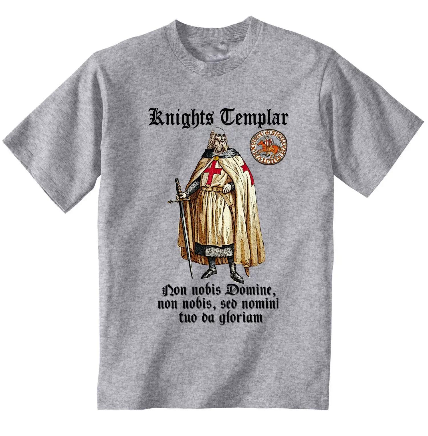 Knight Templar Crusader TShirt 100 Cotton ONeck Short Sleeve Mens T Shirt New Size S3XL S