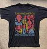 Talking Heads Sluta göra mening Svart unisex Heaven bomulls-T-shirt S-5XL KH8105 Unisex T-shirt