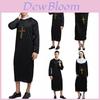 Captivating Priest Costume Robe With Classic Godfather Style For Memorable Halloween Celebrations