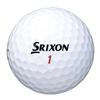 Dunlop Golfbälle SRIXON X MAX 2024 Modell 1 Dutzend Weiß (12 Stück)