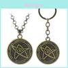 Cthulhu Mythos Keychain With Zinc Alloy Pendant Keyring For Collectors And Fans