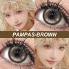 Eyeshare 1 para kolorowych soczewek kontaktowych do cosplayu dla oczu Anime Cosplay Softlens Y2K Koreańskie soczewki do makijażu oczu