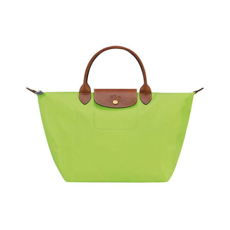

Longchamp Le Pliage Original 30 Short Handle Snap Button Zipper Closure Leather Canvas Nylon Tote Bag Women tote bag Green 1623089355 Green
