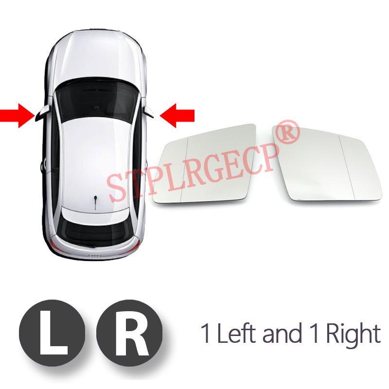 Stplrgecp Passenger Driver Side Left or Right Door Side Heated Wing Mirror Glass Lens for Mercedes-Benz X166 W463 W251 W166 X164