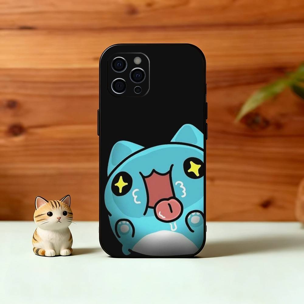 C-Capoo Kawaii B-Bugcat Phone Case Silicone Soft For IPhone 17 16 15 14 13 12 11 X XR Plus Pro Max Plus