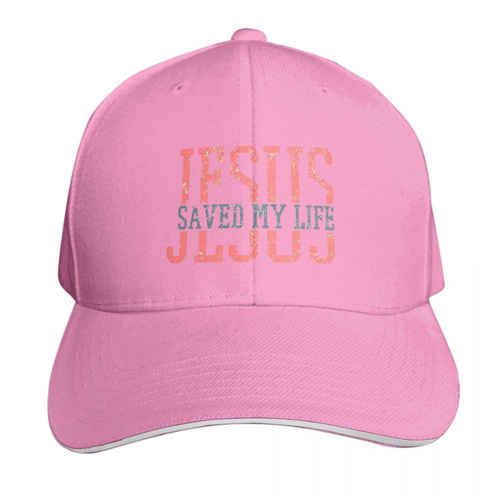 Jesus Saved My Life Logo Cap Fashion Casual Baseball Caps Adjustable Hat Hip Hop Summer Unisex Baseball Hats