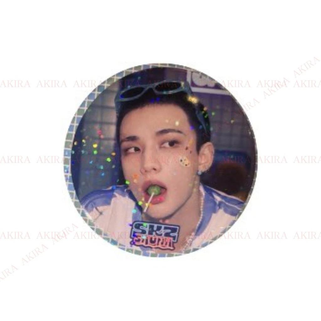 Stray Kids JYP JAPONYA POPUP MAĞAZASI 2025 SKZ SAUNA FOTOĞRAF KARTI ANAHTARLIK ROZET