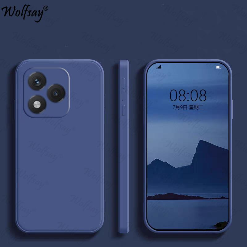 For Honor 400 Lite Case Original Liquid Silicone Back Cover Honor 400 Lite Case For Honor 400 Lite Camera Protector Phone Case