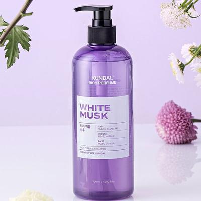 Reichhaltiges Parfümshampoo, 500 ml, weißer Moschus