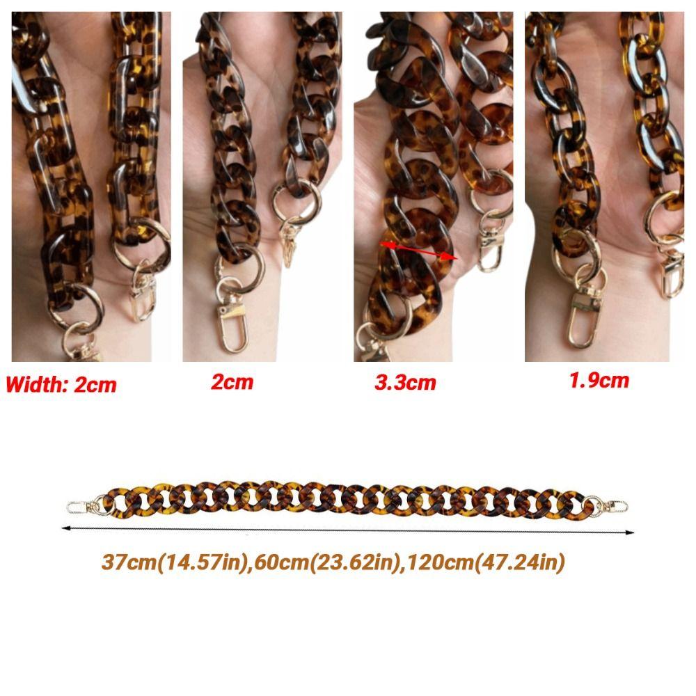 Retro Style Messenger Bag Chain 37/60/120cm Charm Bag Accessories Handbag Replacement