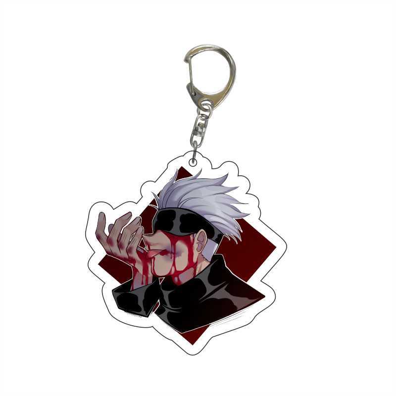 Jujutsu Kaisen Anime Keychain Satoru Gojo Yuji Itadori Megumi Fushiguro Nobara Kugisaki Backpack High Quality Gift Pendant Cosplay