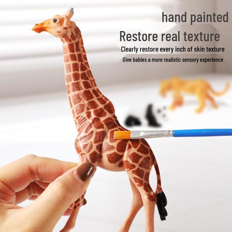 Playhouse Simulation Animal Model Toys for Early Education, Ages 1-3+ - Ideal Birthday Gift for Boys and Girls.