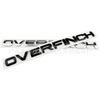 Car ABS Chrome Decals Sticker For Landrover Rangerover Overfinch I322 Discovery Hood Trunk Letters Logo Emblem Badge Sticker
