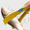 Tragbarer Fischgreifer Zange Kunststoff Fischgreifer mit Lanyard Schlüsselanhänger Halter Fischhalter Angelwerkzeug Langlebig