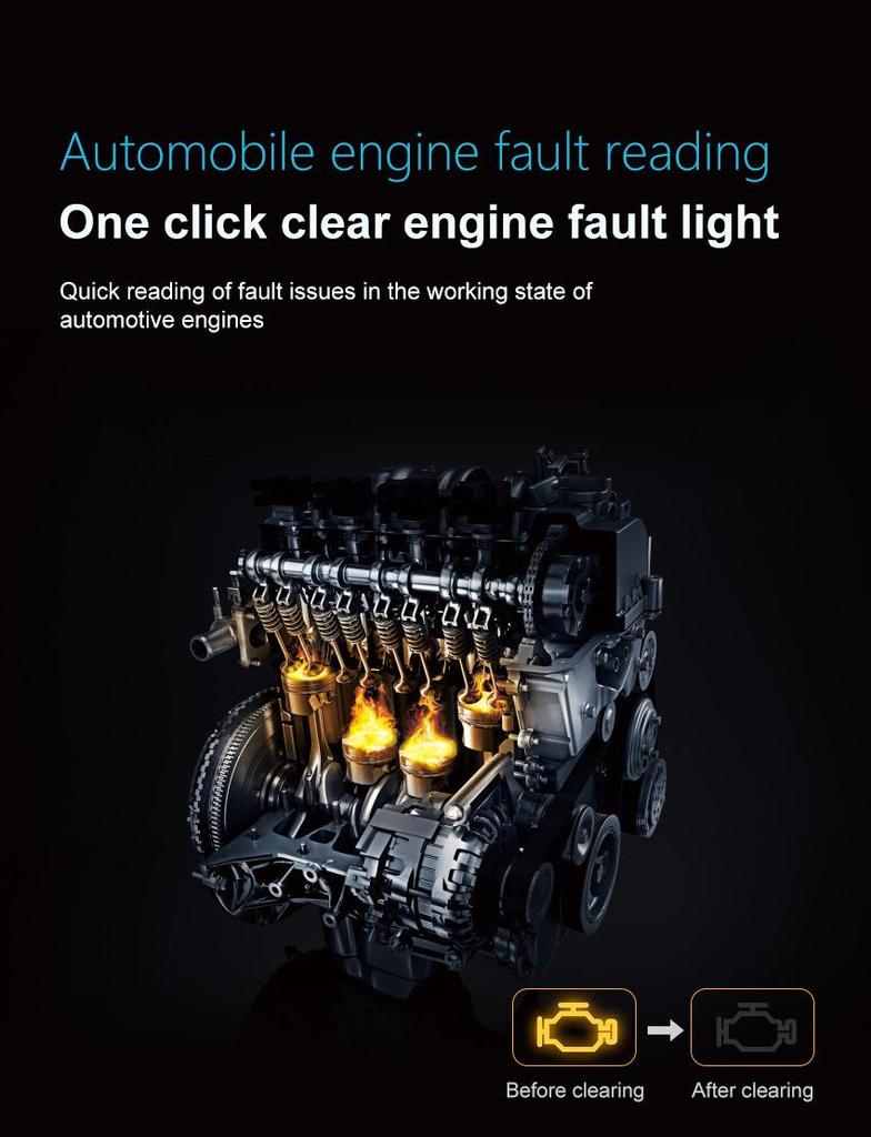 V521 Multifunktionales OBD Auto-Diagnosetool