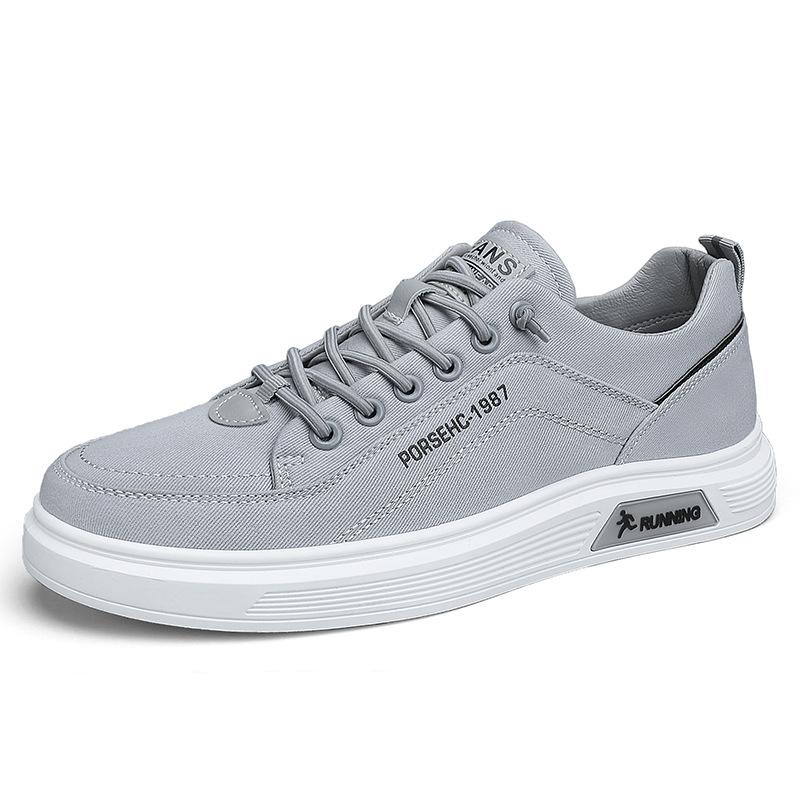 Canvas Board Shoes Men's Casual Shoes Student Youth New Autumn Men's Shoes Breathable Cloth Shoes Men's