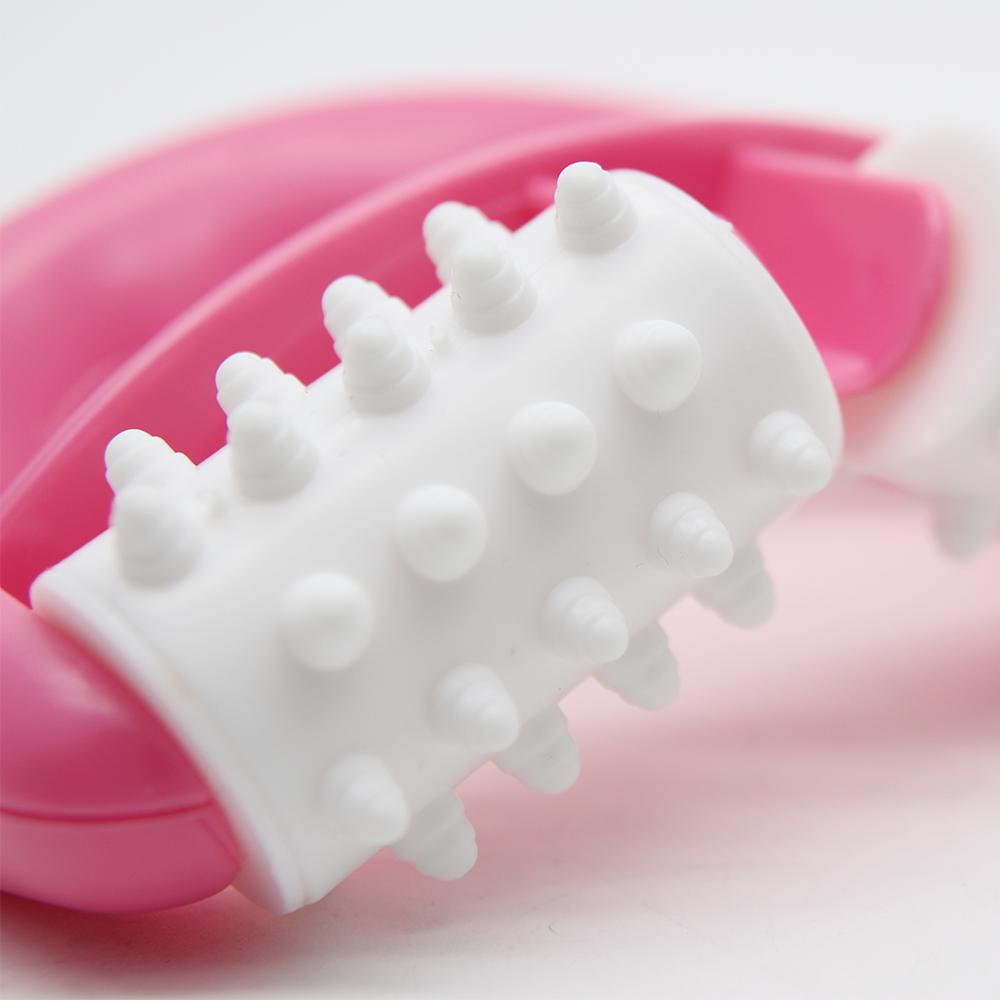 D Type Fat Control Roller Massager Cellulite Leg Abdomen Neck Buttocks Roller