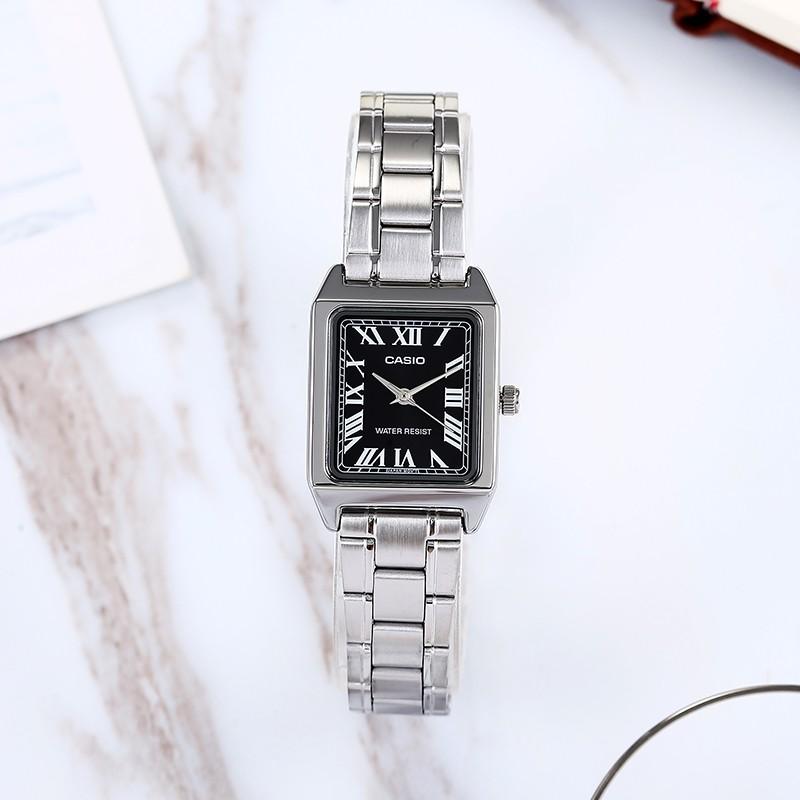 CASIO Women's Standard Series Black Watch LTP-V007D-1B LTP-V007D-1B