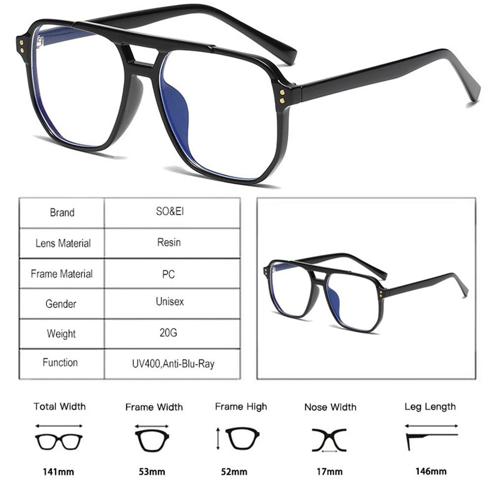 Frame Fashion Anti-Blu-Ray Glasses Anti Radiation protection Computer Eyeglasses Blocking Glasses