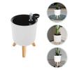  Adjustable Automatic Watering Flower Pot Plants Pots Pp Planter Indoor with Inlet
