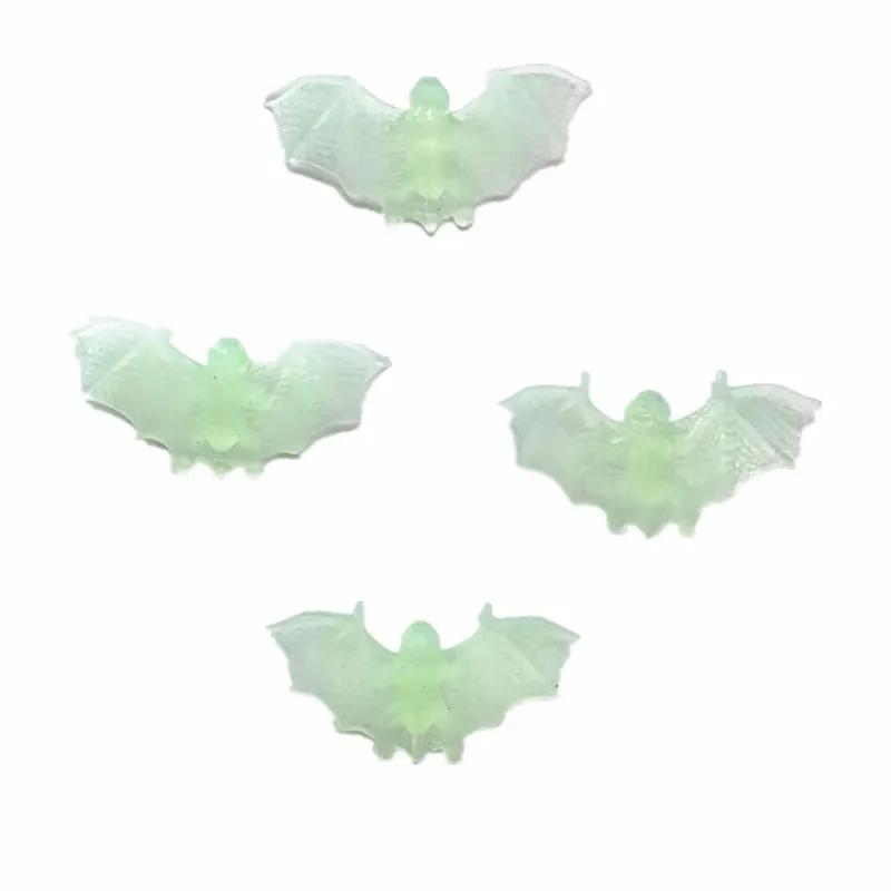 10Pcs Novelty Party Interactive Spoof Toys Mini Simulation Plastic Fake Bat Toys Creative Halloween Funny Decoration Supplies Small