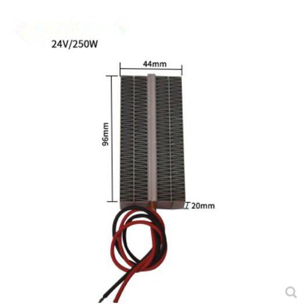 1PC 12V 150W / 12V 300W / 24V 250W / 24V 500W PTC Heating Element Heater Plate with Black Metal Hoder Heat Conduction
