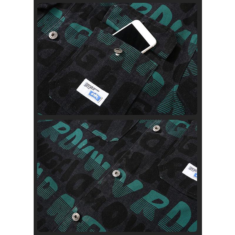 Automne hommes grande taille veste en jean lâche jeunesse grosse veste Plus gros Hip Hop 4XL-12XL