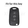 For Hyundai I20 I30 Ix20 Ix35 Elantra Accent Soft Tpu Car Flip Key Case Cover Car Key Protection Shell Auto Interior Accessories