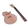 Children LP Style Unfinished DIY Electric Guitar Kit Mahogany Body & Neck Rosewood Fingerboard Double Dual coil Pickups