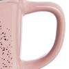 Kubek Ceramiczny do Picia Kawy Herbaty Ziół Napojów Różowy 370 ml