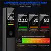 Alcohol breathalyzer, 2-in-1 portable contactless alcohol tester, with LCD screen and protection mode, high-precision breath tester