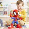 Spidey en zijn Verbazingwekkende Vriendjes Marvel Dans 'N Kruip Spidey Interactief Pluche Speelgoed met Geluiden, Pratend Spider-Man Speelgoed voor Kinderen