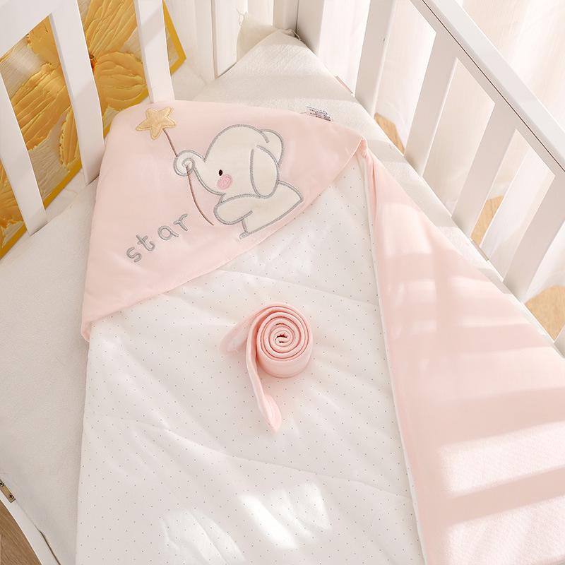 300g Reines Baumwoll-Abnehmbares Pucktuch für Neugeborene - Verdickt für Frühling, Herbst, Winter