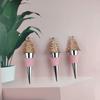 1pc Pink Rubber Rose Gold Christmas Tree, Christmas Wine Stopper, Champagne Stopper