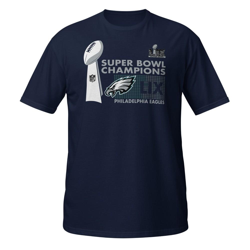 Philadelphia Eagles Super Bowl LIX Champions Shirt Eagles Super Bowl Champs S