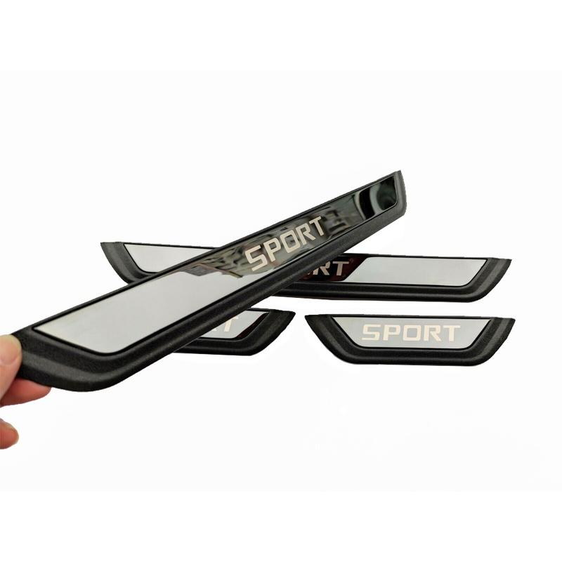 Akcesoria Samochodowe Do Toyota C-HR CHR Ochrona Progu Drzwi Listwa Pedału Dekoracja Zewnętrzna Naklejki Stylizacyjne Progu