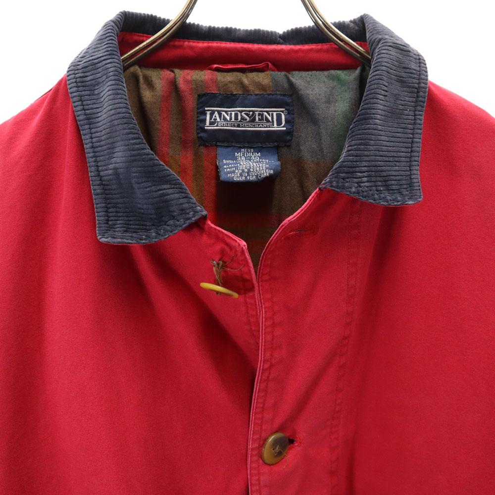 LANDS' END 90s Old Hunting jacket M Red Men's Used