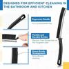 Durable Grout Cleaner Brush Household Tile Joints Scrubber Stiff Bristles Small Tile Grout Cleaning Brush for Shower Floor Lines