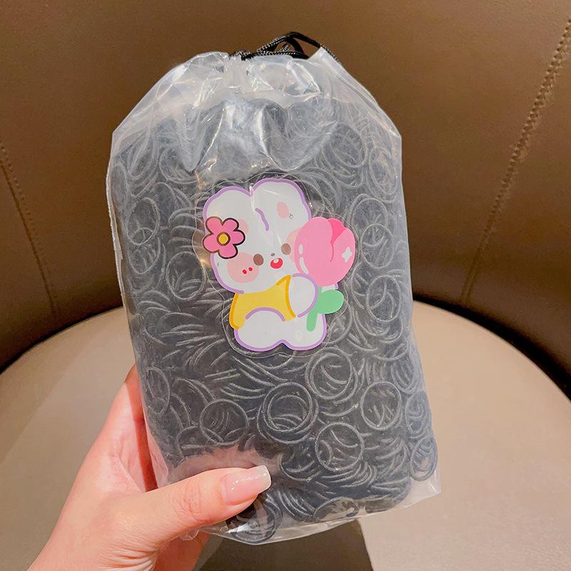 

300 шт резинки для детей, детские волосы, резинка для большого пальца, повязка на голову маленькой девочки