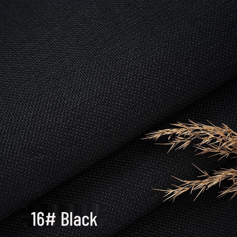 Coarse Plain Linen Fabric: Soft Upholstery, Car Seat, Chair Cushion, Tablecloth, Imitation Linen Cover