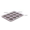 12er Cupcake-Form Antihaftbeschichtet Backblech Tartlet-Form Muffinform Pudding Backform