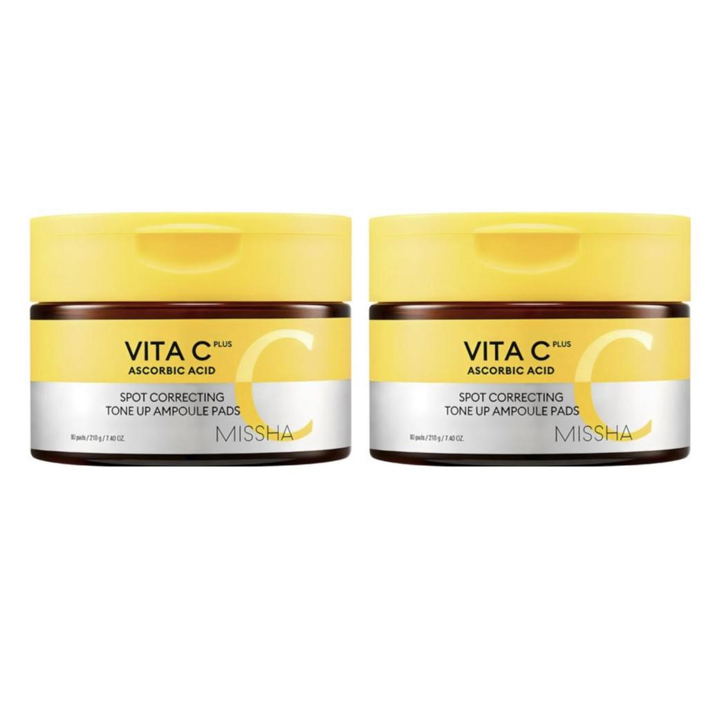 MISSHA Vita C Plus Spot Correcting Tone Up Ampole Pads 210g 80ea