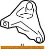 Genuine Honda Front Engine Mounting Bracket for Accord Part Number Hybrid, 50630-T3V-A01