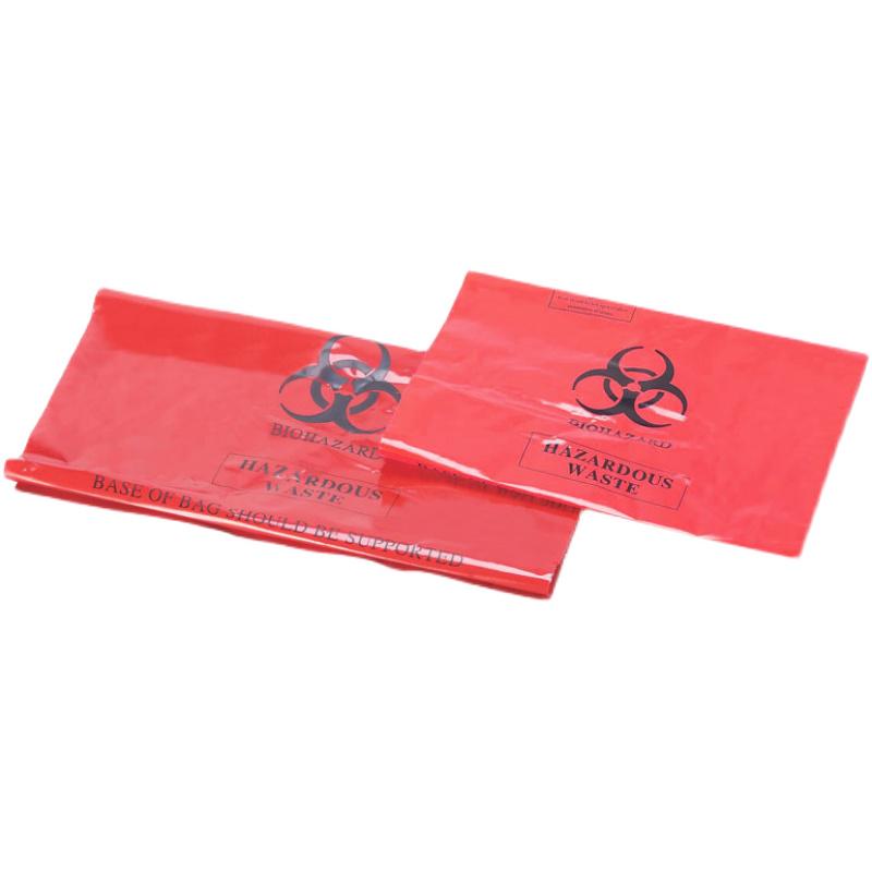 Autoclavable Red/Yellow Biohazard and Medical Waste Disposal Bags