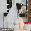 Bow Wedding Veil Pearl Accessories Women's Tulle New Bridal Veil  Bridal Photoshoot