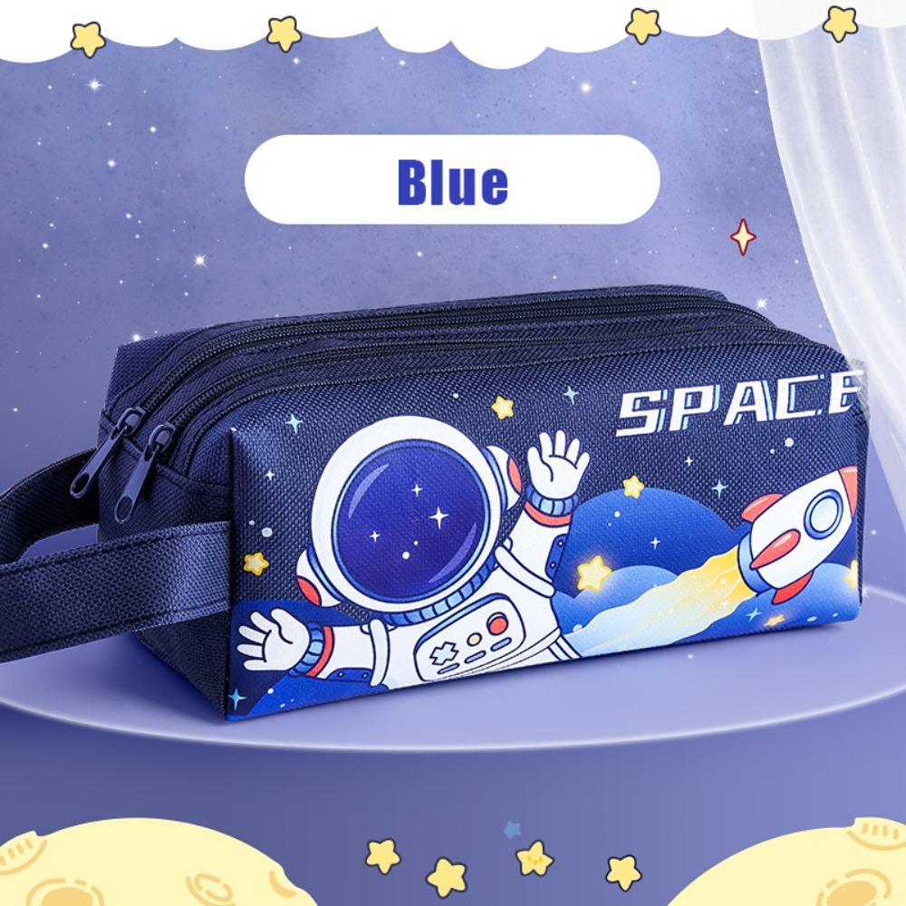 Double Layers Pencil Case Large Capacity Stationery Bag High Quality Pen Box  Back To School