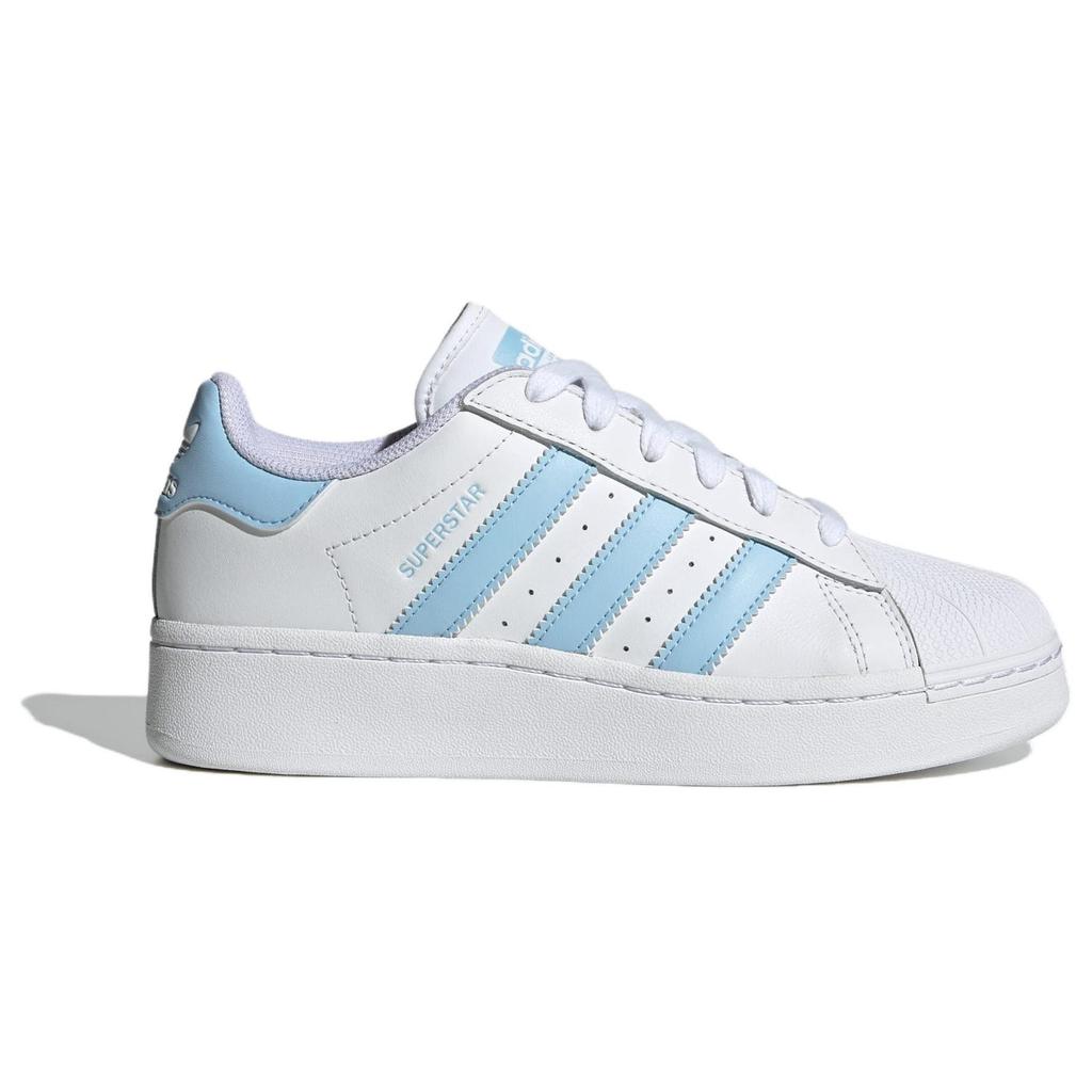 adidas Womens Superstar XLG 'White Clear Sky' (women's sizes) Cloud White / Clear Sky / Cloud White Skateboard Shoes IF3003