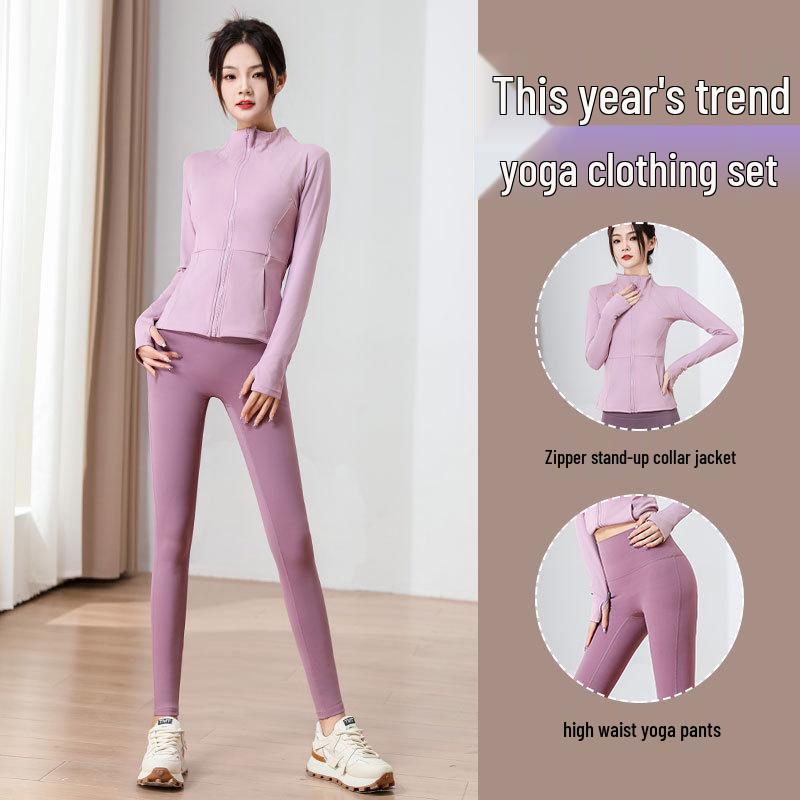 Women's High-End Quick-Dry Sports Set - Running, Yoga, Gym, Marathon, Morning Run 2025