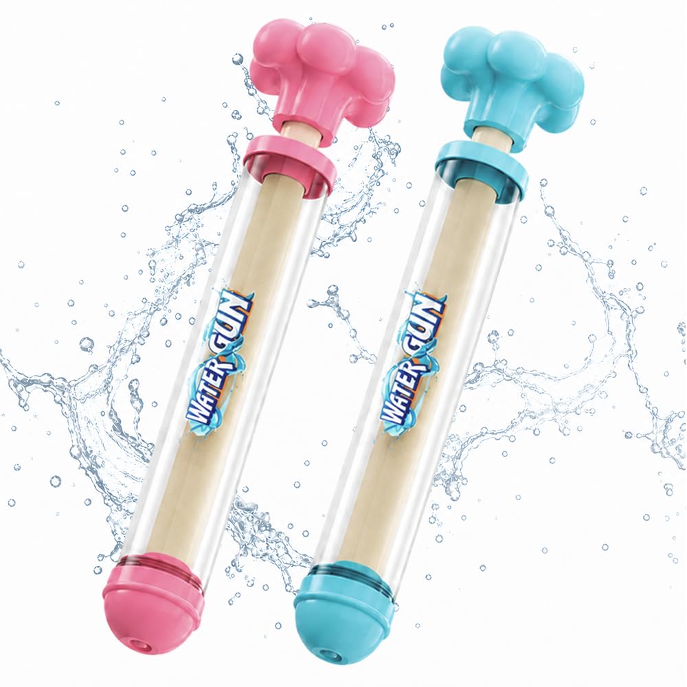 Water Gun Fireworks Water Gun, Fireworks-like Spray, Powerful, Easy Water Refilling, Lightweight Design, Non-slip Grip, for Kids and Adults, Pool,