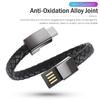 Bracelet USB Charging Cable Data Charging Cord for iPhone Plus X XR Xs Max USB C Cable for Samsung HUAWEI Xiaomi Micro Cable